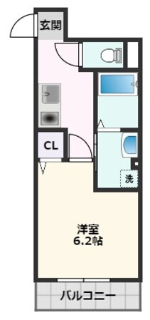 フェリスタ正雀の物件間取画像